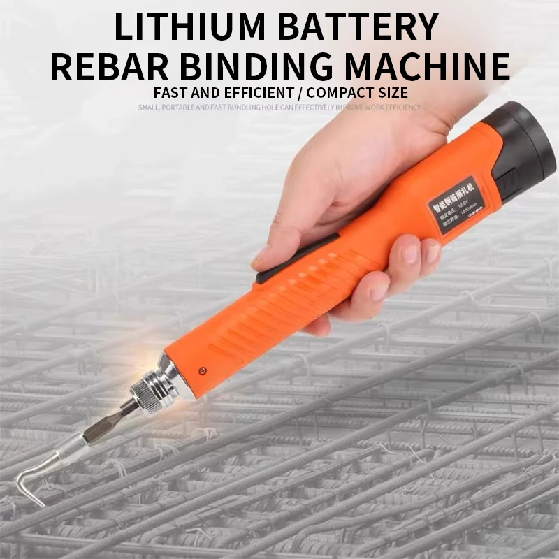 

Electric Rebar Binding Machine Semi-Automatic Tool Hook Binding Machine Smart Rebar Tying Machine Essential Tool for Rebar Worke