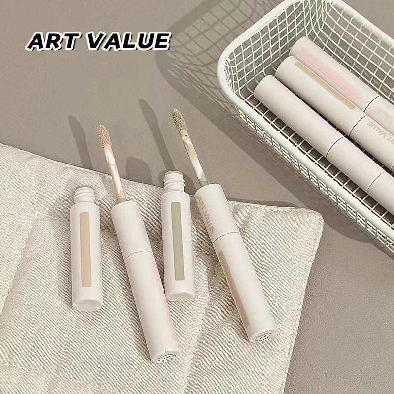 ART VALUE Dwustronny płynny podkład korektor baza wodoodporny kryjący cienie pod oczami niedoskonałości przebarwienia śladów po trądziku makijaż