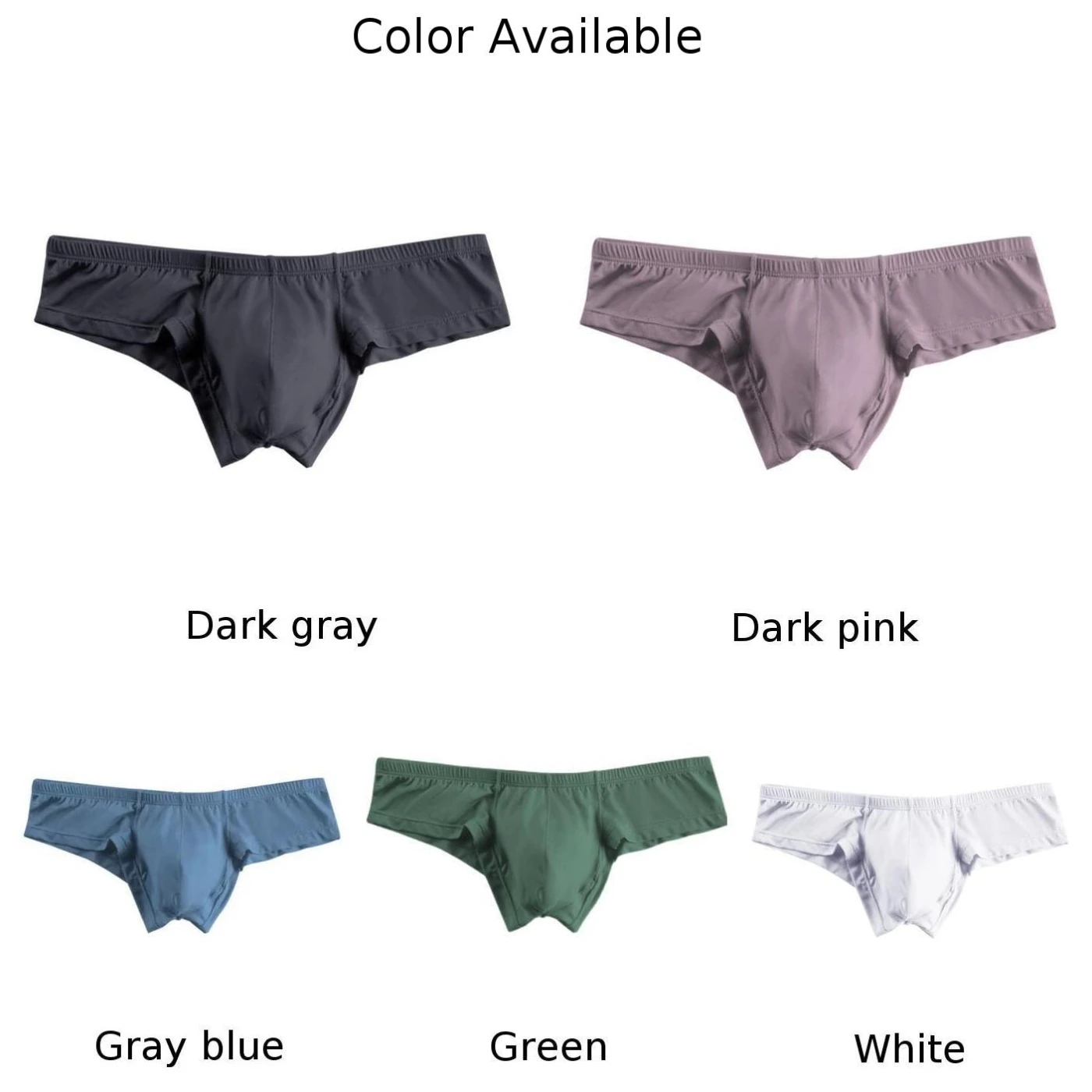 سراويل رجل ملخصات منخفضة الارتفاع M-2XL رجل مشروط السراويل لينة الملاكم بسط الفتيان السروال ملابس داخلية جيدة التهوية الانتفاخ عادية