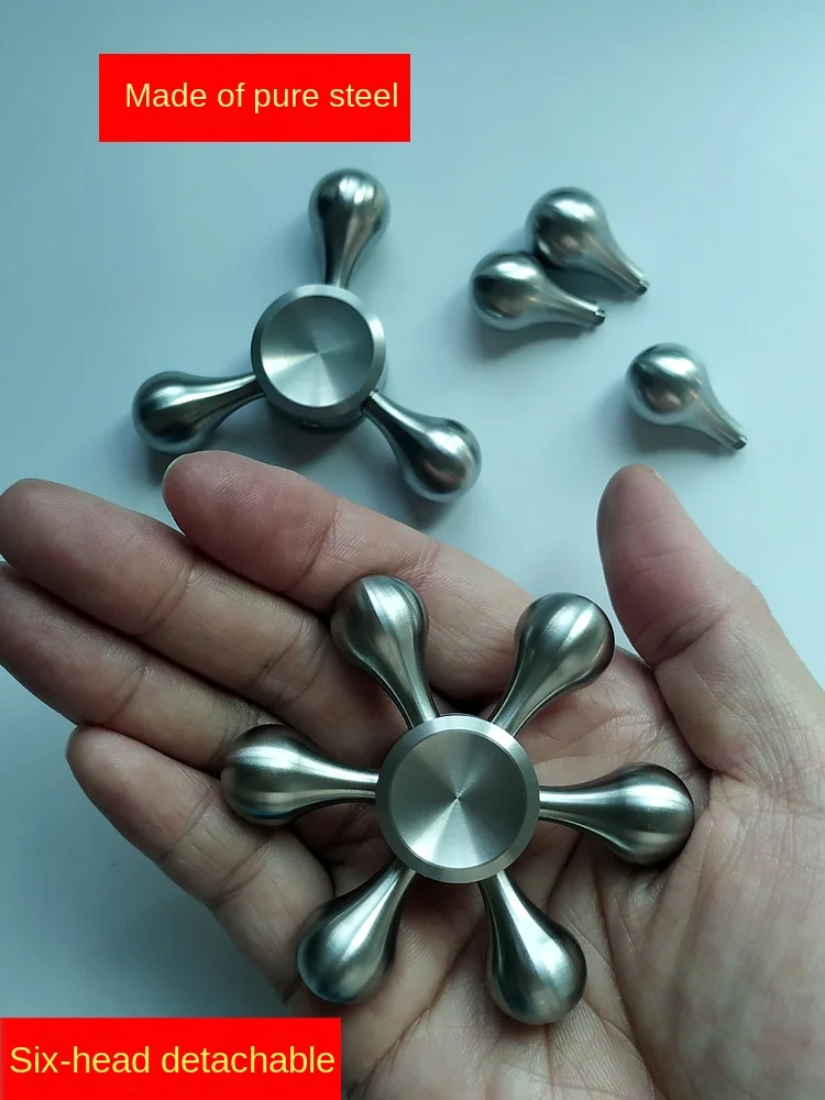 Seiko Stainless Steel Fingertip Gyro Hand Turning Hand Spinner Adult Pressure Reduction Artifact Boring Precision Mechanical Toy