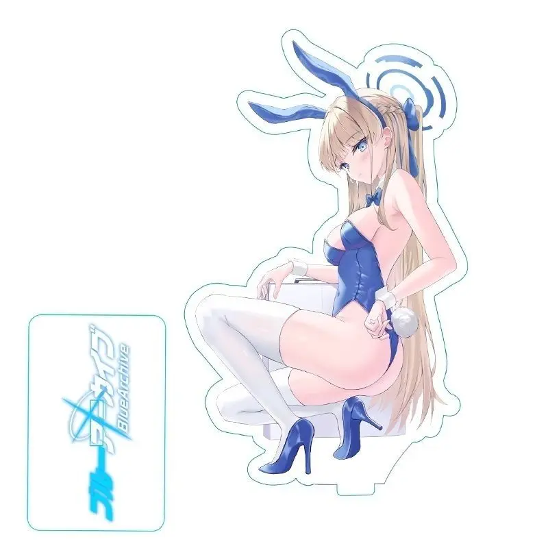 Аниме Синий Архив Ichinose Asuna Брелки Акриловая Подставка Модель Рисунок Косплей Держатель Тарелки Топпер День Рождения Фанаты Рождественский Подарок