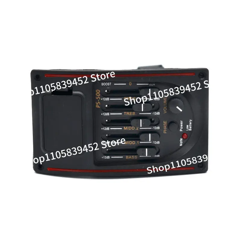 For Acoustic Guitar Pickup PS-500 EQ Equalizer 5-Band Guitar Pickup Acoustic Guitar Amplifier