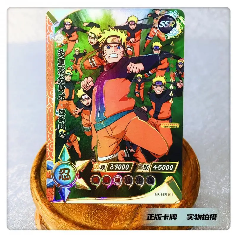 Kayou SSR Card 1~35 Series Naruto Ssr Card Tsunade Hyuga Hinata Rare Bronzing Game Toys Christmas Birthday Gift Collection Card