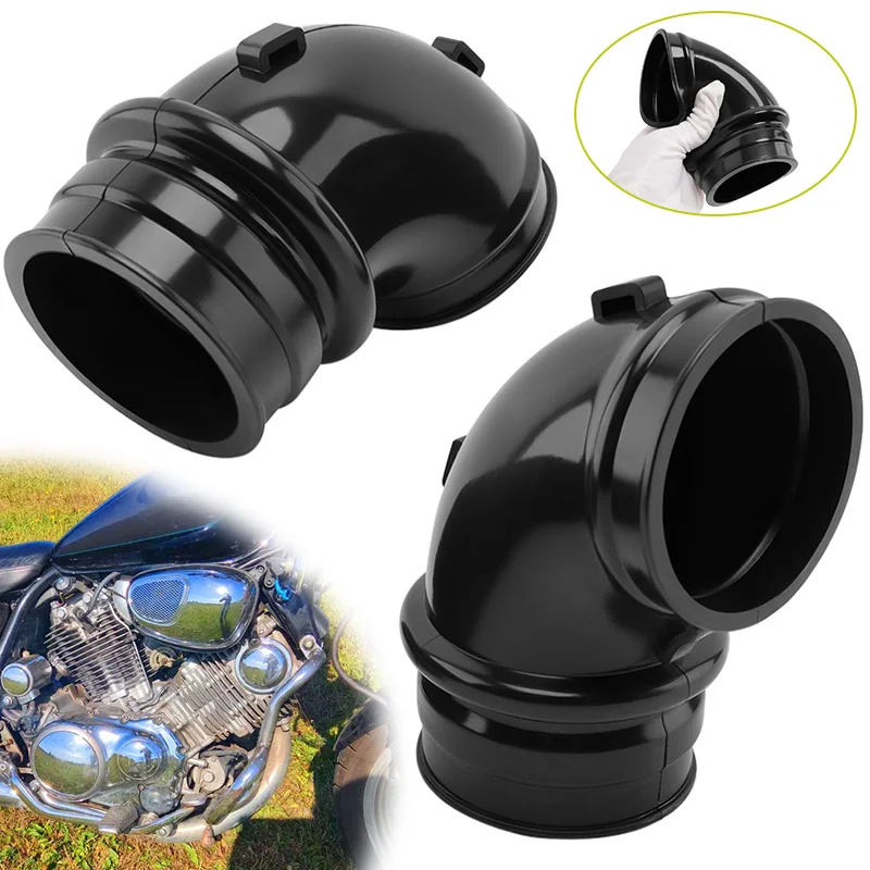 

2 PCS Motorcycle Carburetor Joint Air Cleaner Accessories For Yamaha XV700 Virago 1984-1986 For XV750 XV1000 1984-1998