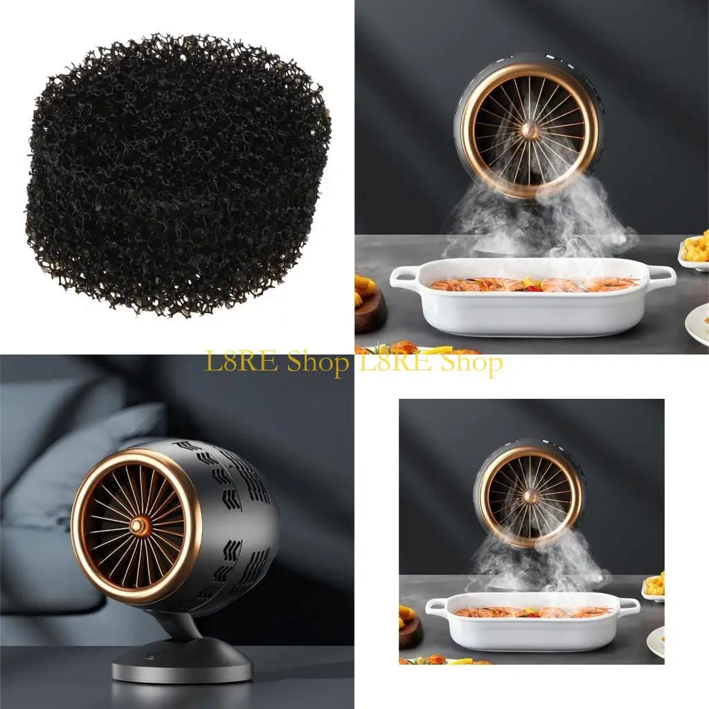 L8re rango capó recargable capucha barbacoa capucha rango pequeño textura plástico para cocinar para cocinar