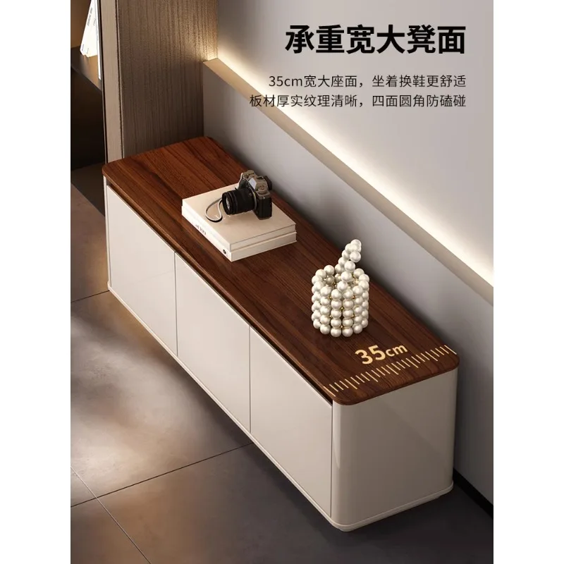 

Sitting stool integrated light luxury high sense Internet celebrity door stool