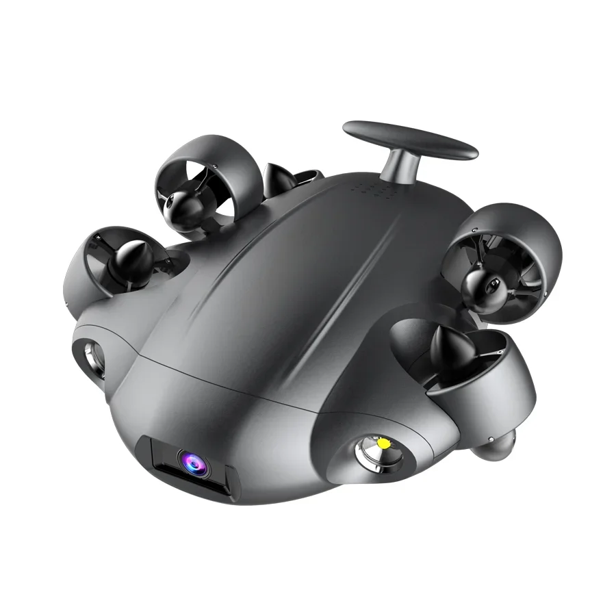 New Arrival Fifish V6E V6 Expert Underwater drome Six Thruster Diving drome ROV 4K UHD VR