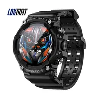 LOKMAT New ATTACK 3 Sport Smart Watch Man Woman Bluetooth Calls Fitness Tracker ECG Heart Rate Monitor IP68 Outdoor Smartwatches