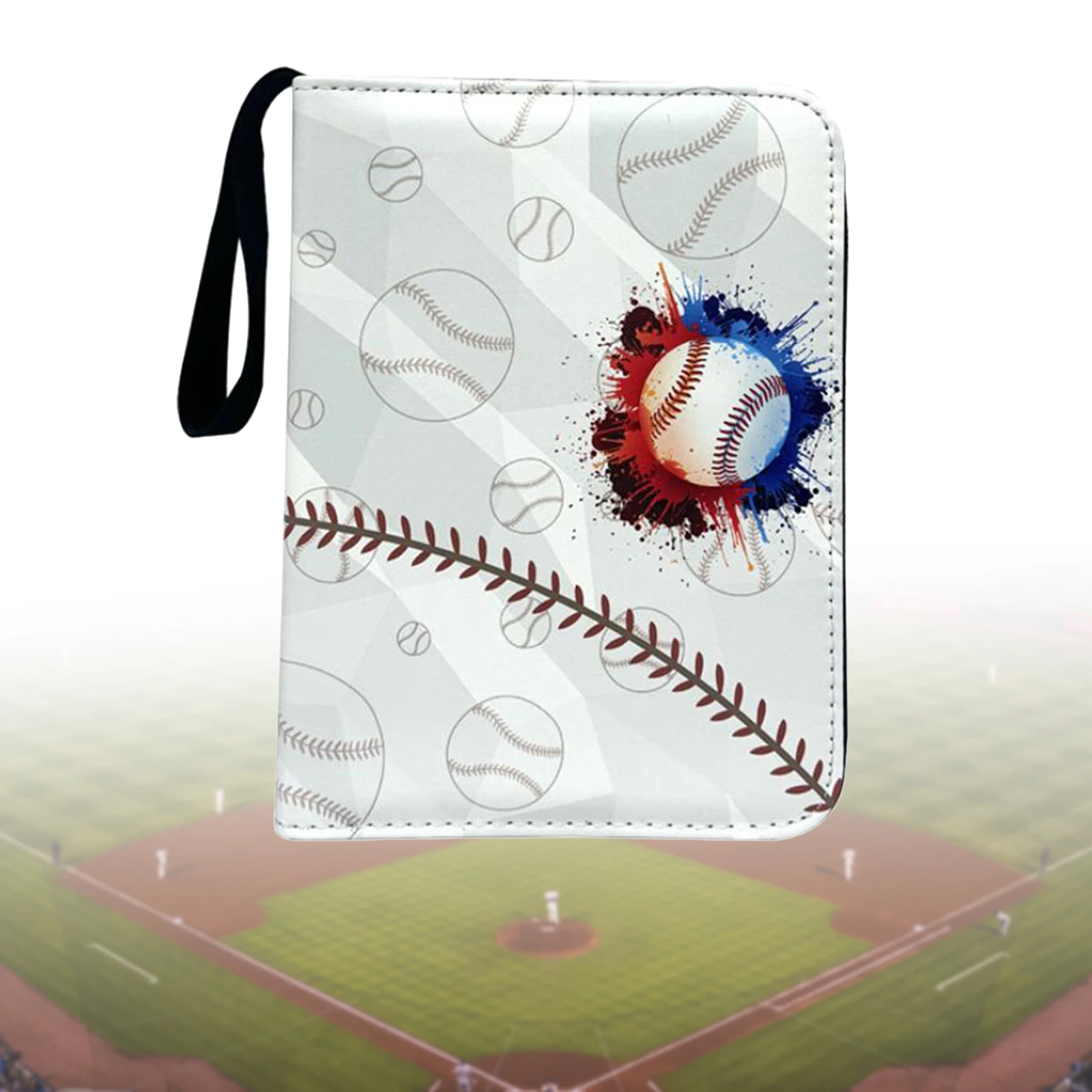 Cartella per carte da Baseball con tasche a 400 tasche tasche a doppia faccia cartella per carte da gioco raccoglitore per carte TCG