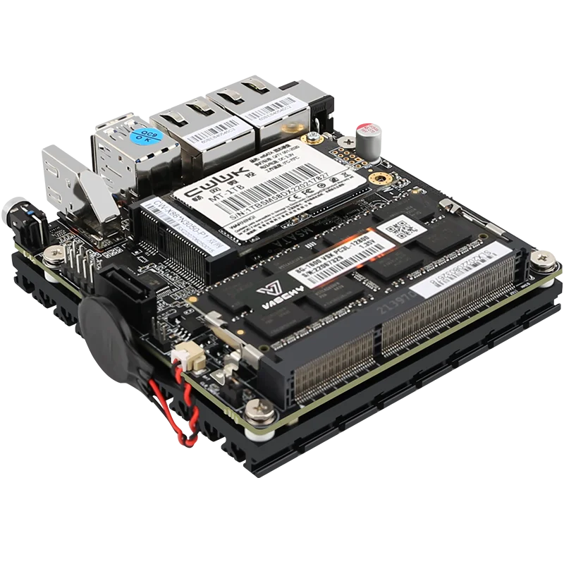 X86-P1 Routing Celeron N3050/N3160 Mini PC 6W proces niskiego poboru mocy mikrokomputer przemysłowy bezwentylatorowy energooszczędny mikro