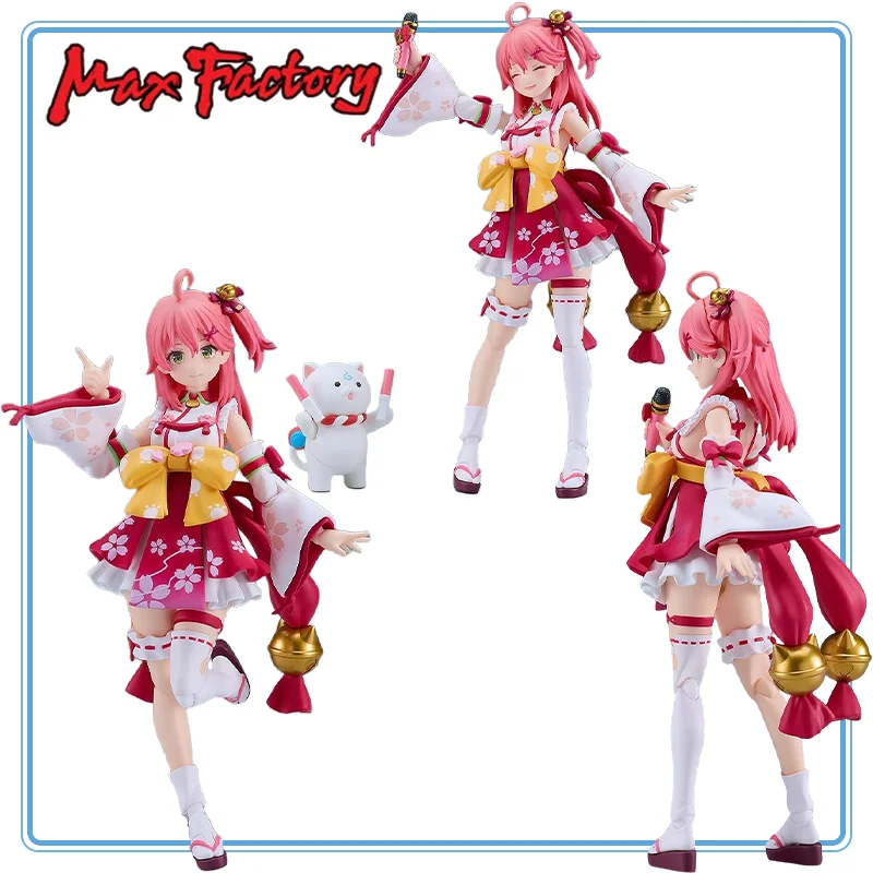 

Max Factory Original Hololive Mikopi Sakura Miko Figma #641 Anime Cartoon Garage Kit Action Figure Model Toys Gifts Toys Model