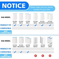 67NEW 1 Pcs Shelf Bracket Holder for Orbi Wall Mount, for Orbi WiFi Router AC3000 RBS50, RBK50, RBK53, RBK30, AC2200 RBK30