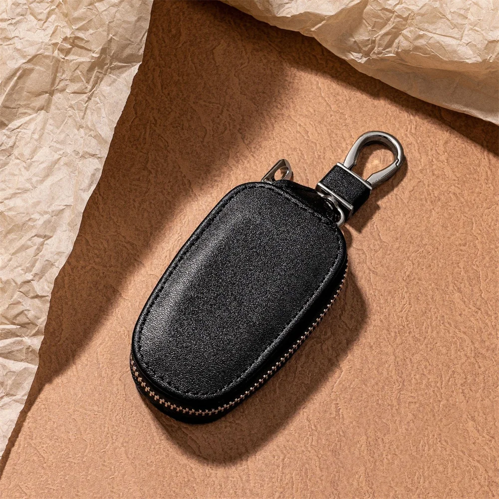 Mini Car Key Bag Case Keychain Unisex Car Key Storage Bag Creative Fashion Simple Pendant Key Chain Car Accessories