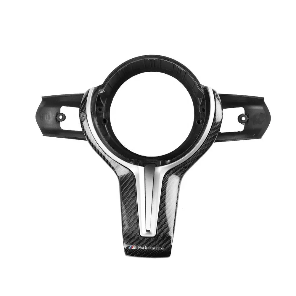 Shift Paddle Start Stop Engine Button Carbon Fiber Steering Wheel For M Car Decorative Interior Accessories