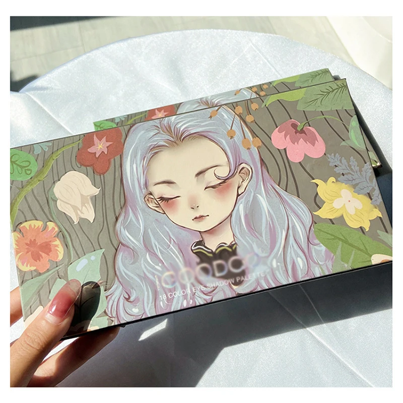 Eyeshadow Palettes 18 Colors Eye Shadow Palettes Highly Pigmented Matte Shimmer Makeup Palettes Highlighter Cosmetics Gift
