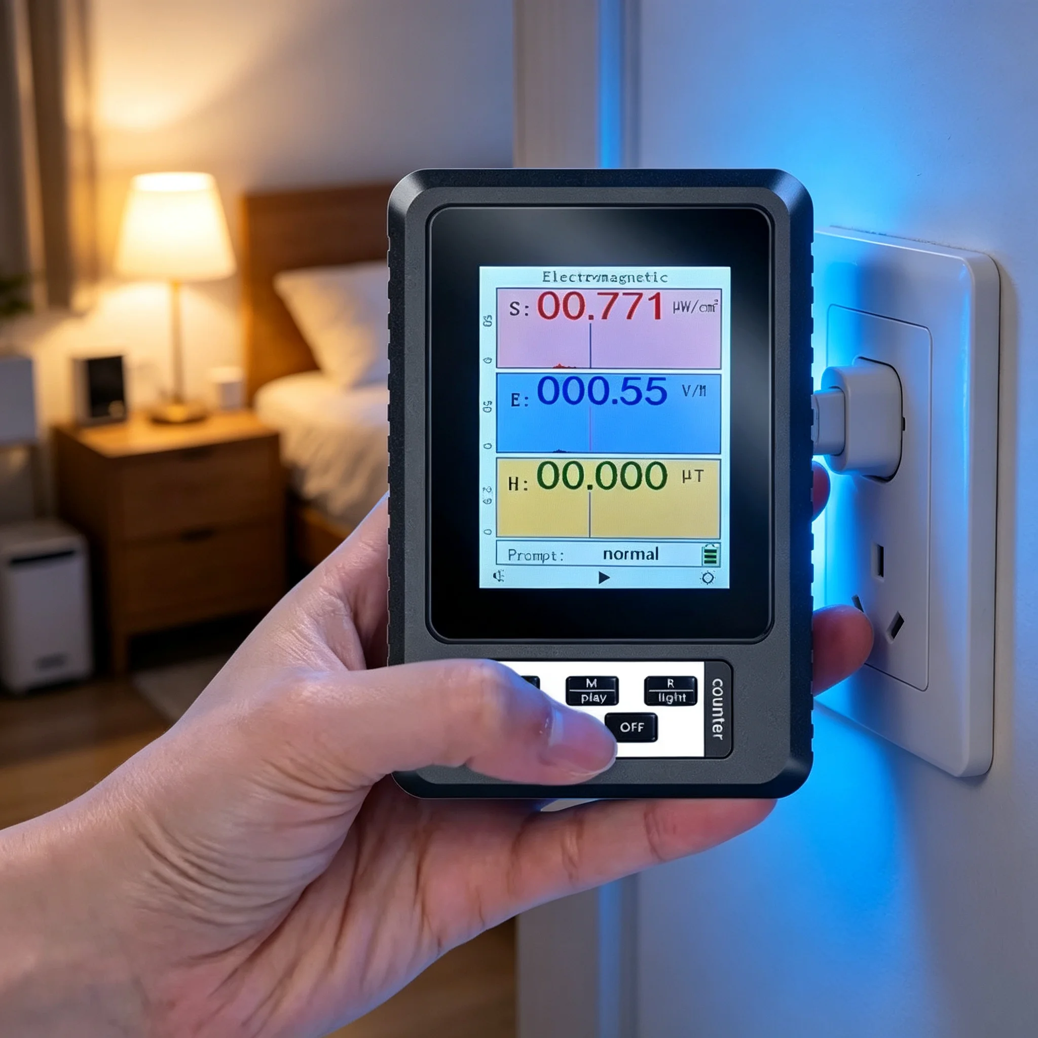 XR‑2 Portable Nuclear Radiation Geiger Counter, Personal Dosimeter, X‑Ray & Marble Radiation Tester