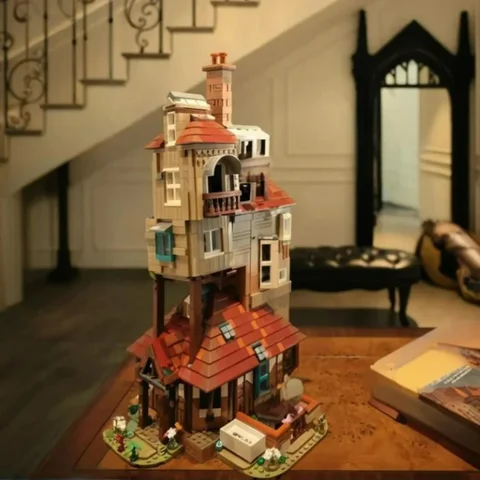 2405 delar 2025 Nya i lager 76437 The Burrow Byggklossar Modellbyggsats Klossar Leksaker Heminredning För Barn Vuxna Julklapp 12 best sales Lego 75341 - №4