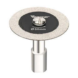 1/3/5PCS 50mm diamant zaagblad met M10 schacht carving acryl verwijderbare schacht mini molen glas carving keramische kristal tegel