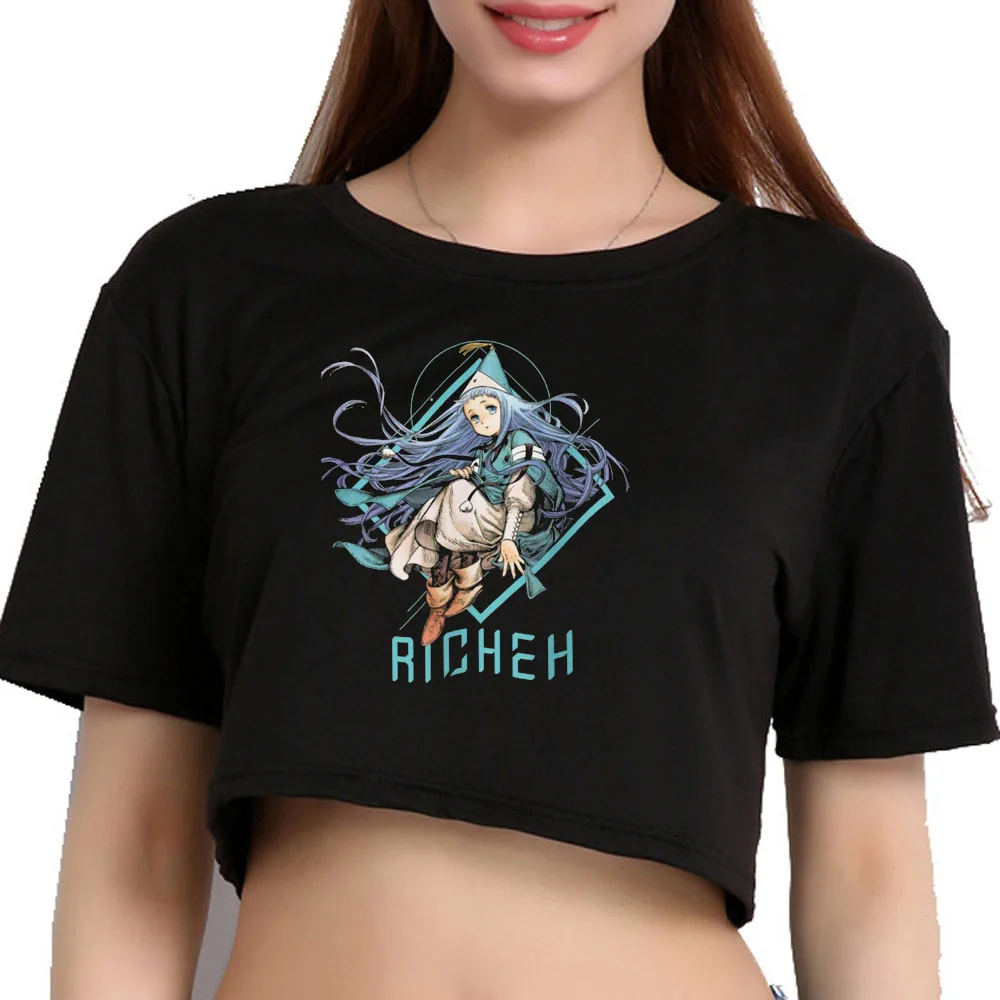 Witch Hat Atelier cropped top shoujo vintage alternative  cheap shirt scene  baddie meme alternative  2000s