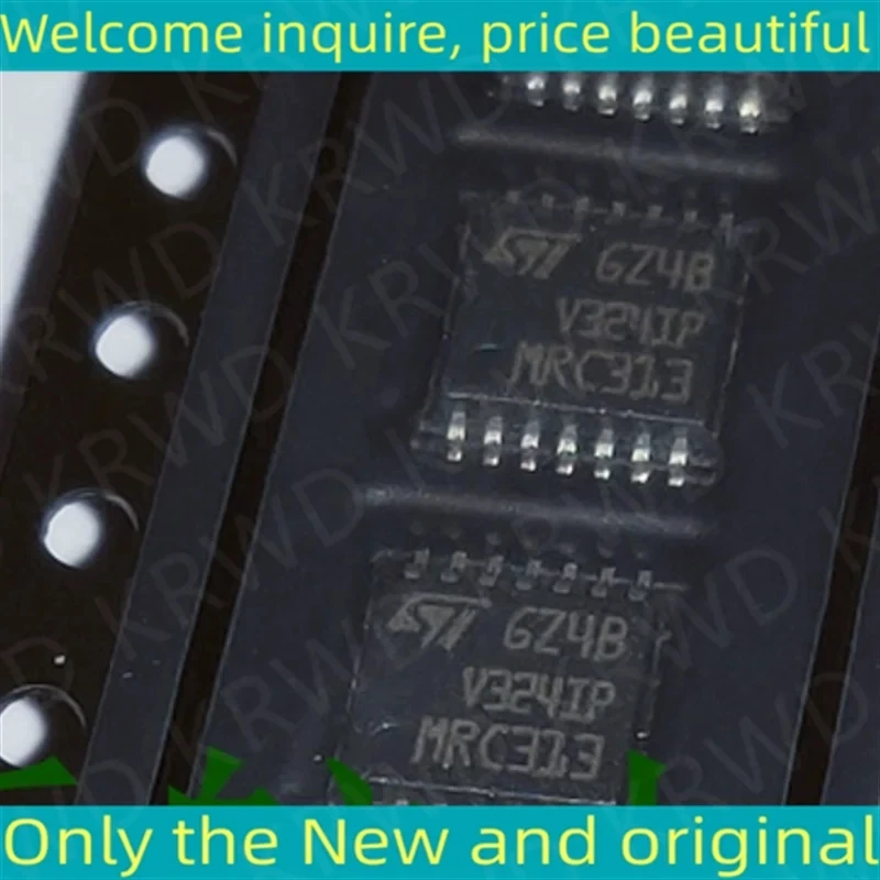

5PCS V324IP V3241P New Original Chip IC TSSOP14 TSV324IPT TSV324IP TSV324I TSV324