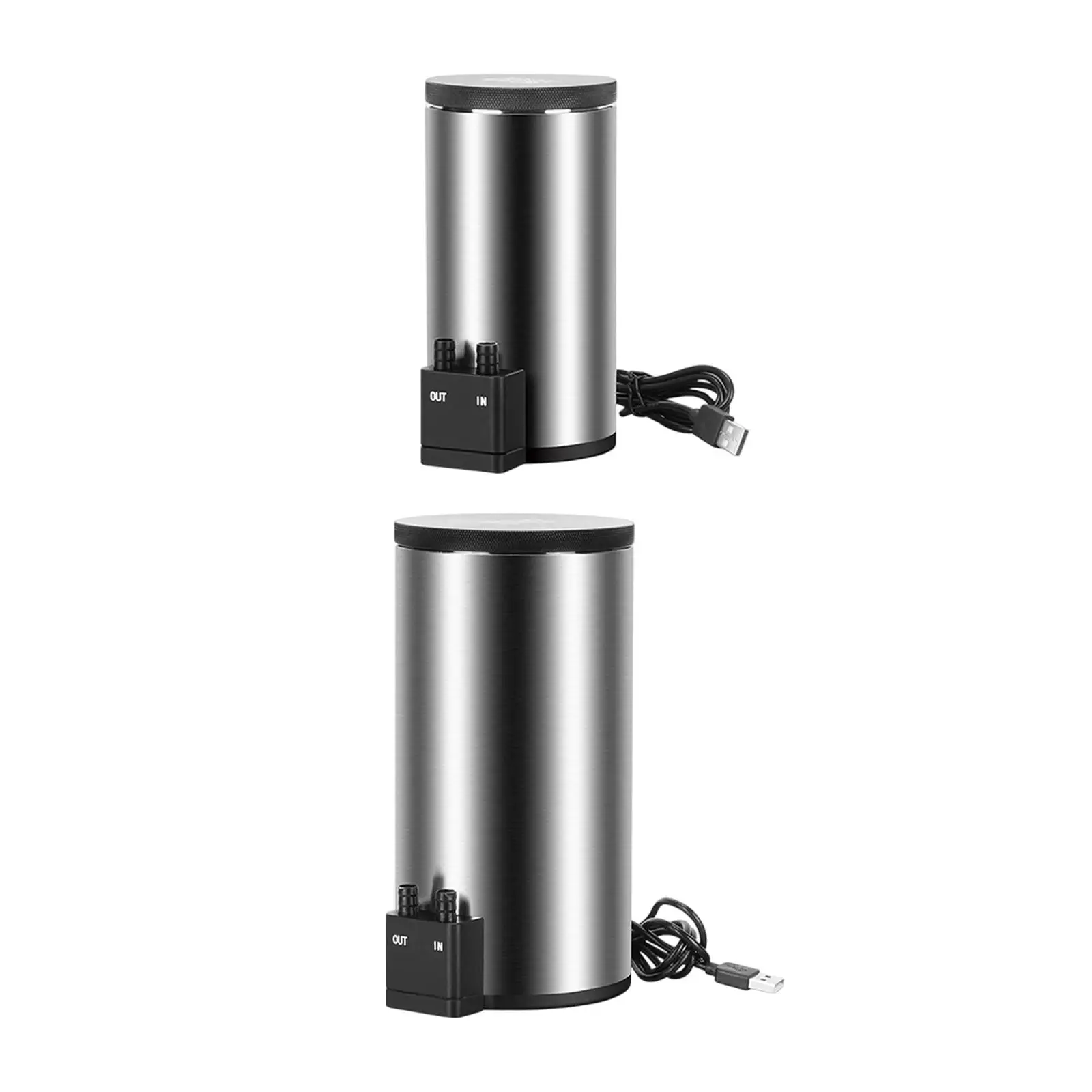 

Aquarium External Canister Filter Fish Tank Filter Efficient Silent for Desktop Aquarium Easy to Install USB Mini with Pump