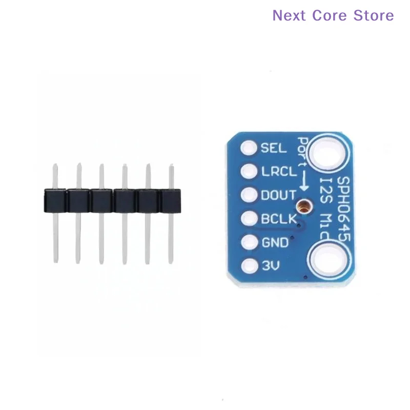 

[NC]1 Set 1.6-3.6V SPH0645 I2S Microphone Module MEMS SPH0645LM4H Microphone Breakout Sensor Board Module For Raspberry Pi[NC]