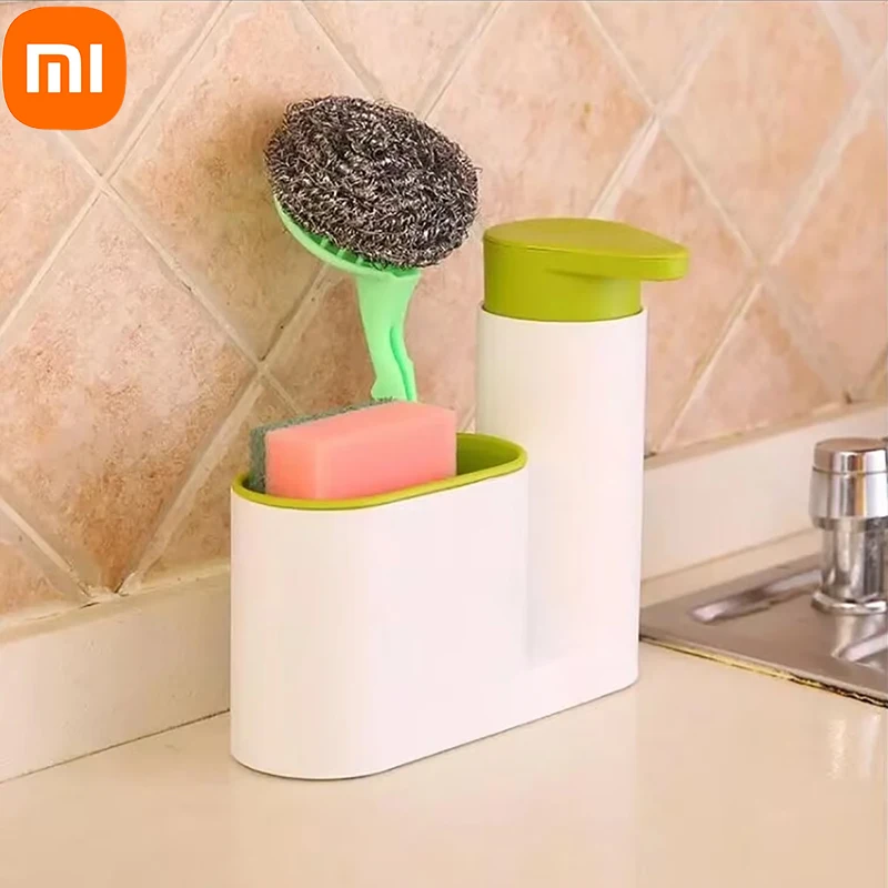 Xiaomi Kitchen Shampoo Soap Dispenser Container Holder Portable Home Bathroom Plastic Practical Liquid Soap Shampoo Storage