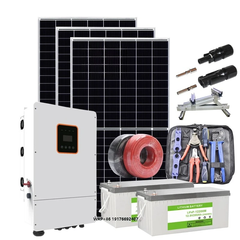Jingsun 10kw off Grid Solar System 8kw 5kw Home Complete Solar Panel Kit Set with 10kwh Lithium Battery