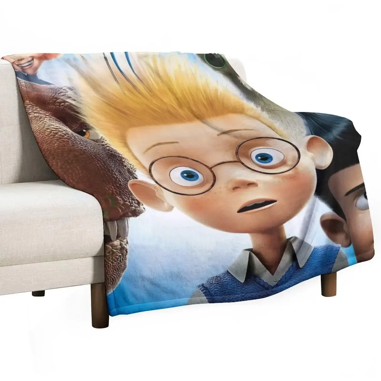 

meet the robinsons Throw Blanket Outdoor Soft Blanket for Picnic Beach Camping