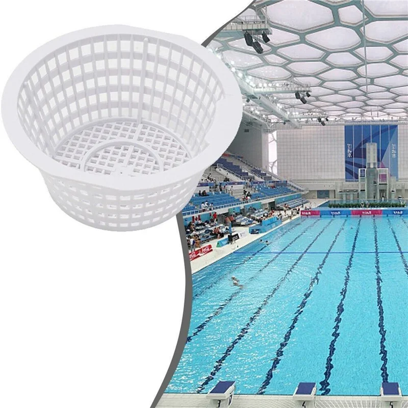 

6Pcs 8928 Skimmer Basket For Above Ground And In Ground Swimming Pool Replacement Parts For ACM88