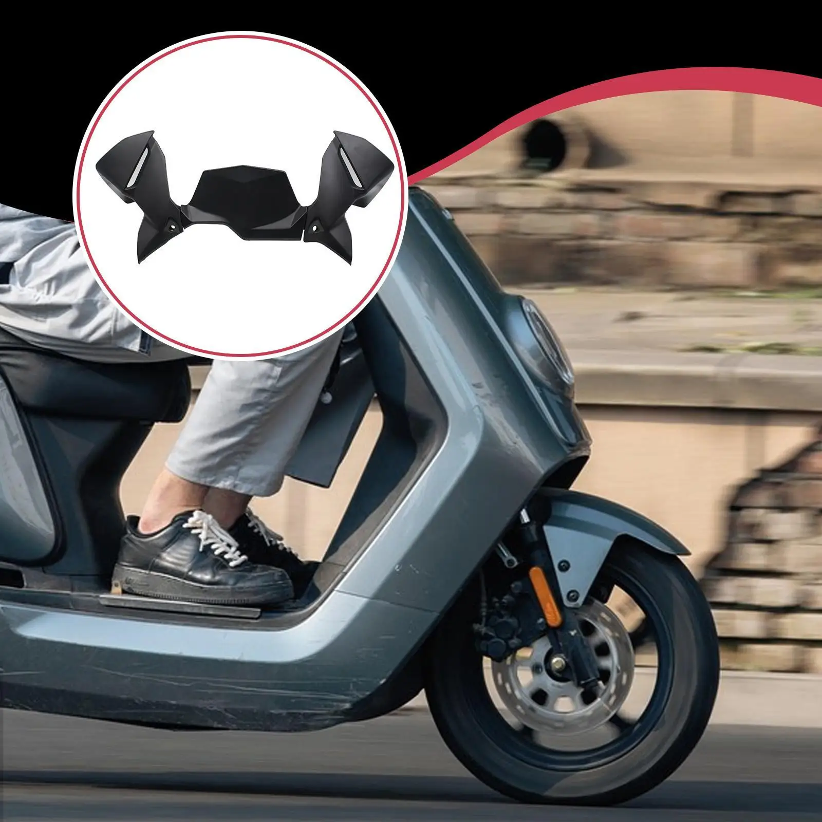 

Easy Install Fairing Cowling Plate Side Fairing Cover Quality PP Material for Motorcycle Wide Compatibility