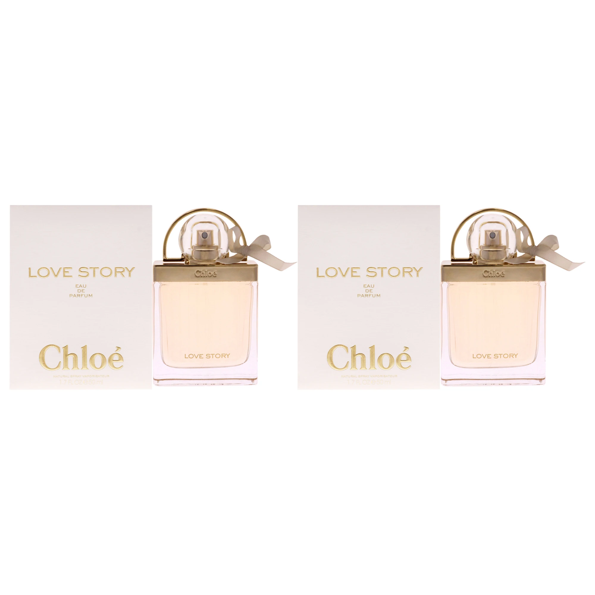 Chloe Love Story de Chloe para mujer - Spray EDP de 1,7 oz - Paquete de 2 perfumes originales para mujer, cosas Sephora
