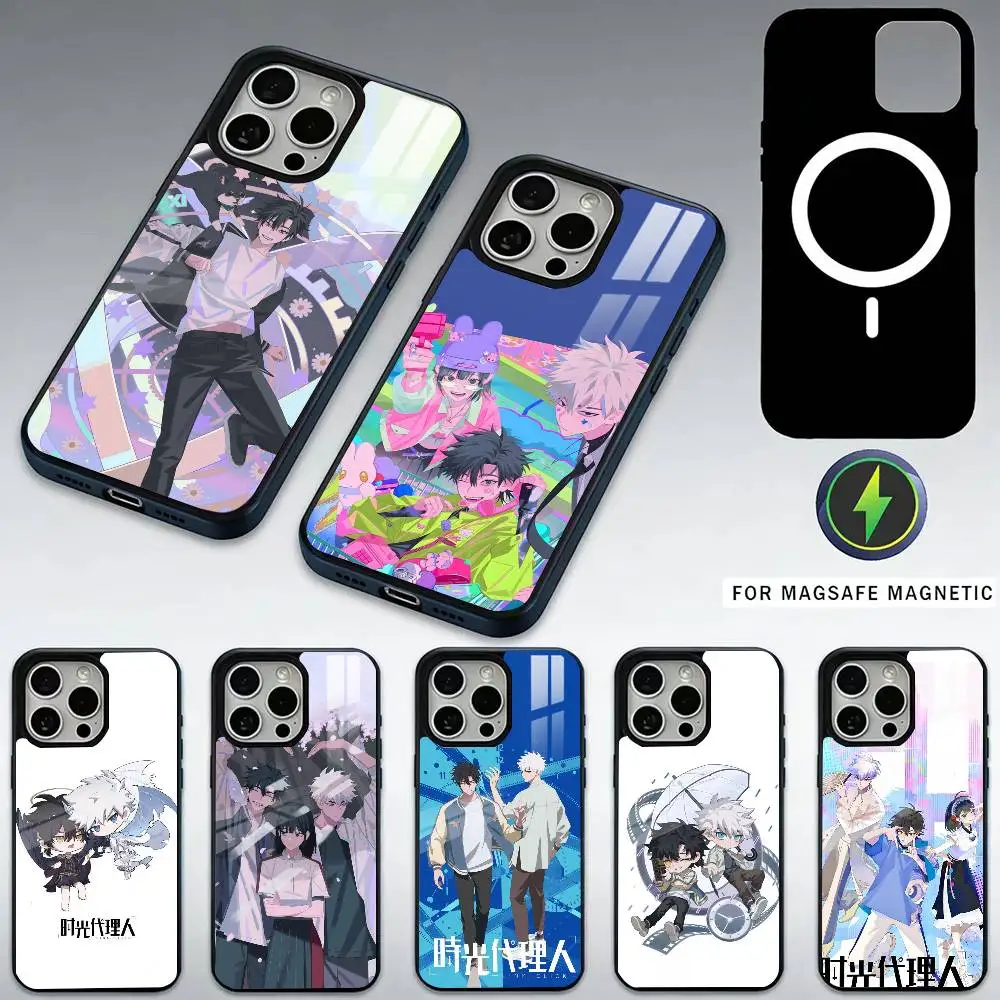 

L-Link Clicks wallpaper Phone Case For iPhone17,16,15,14,13,12,11 Plus,Pro Max Magnetic For Magsafe Wireless Charging