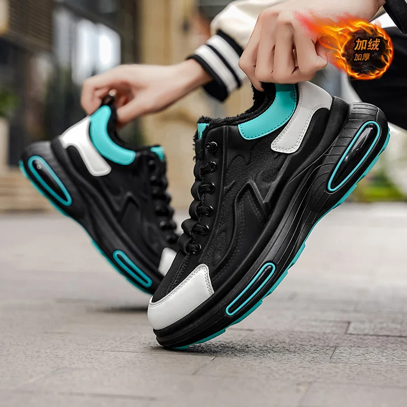 2025 Scarpe casual alla moda da uomo sportive da corsa alla moda di nuova moda invernale