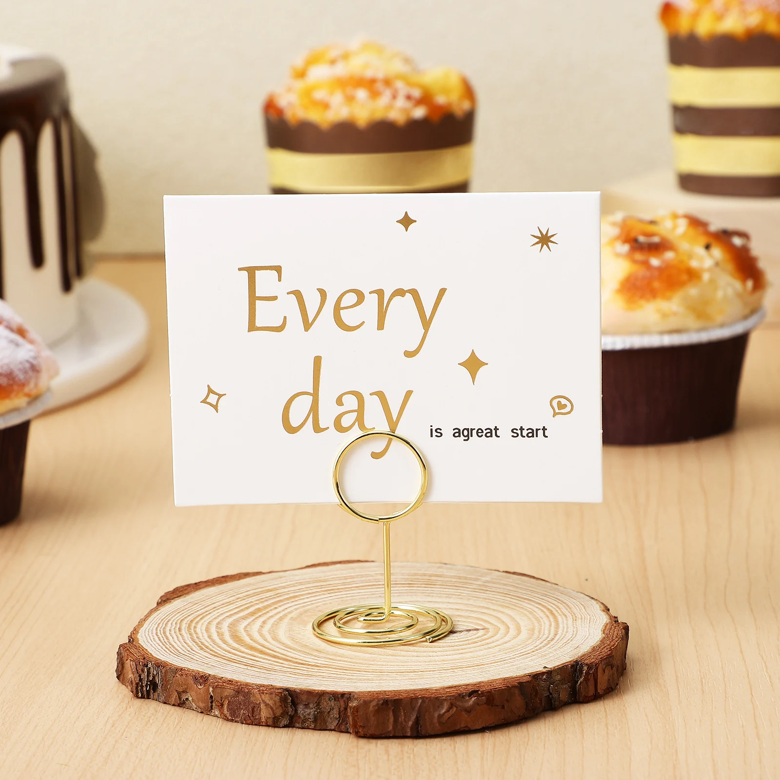 20 pcs Seat Card Holder Table Number Iron Wire Stand Place Holders Photo Greeting Card Display Menu Clips Note Holder For Party