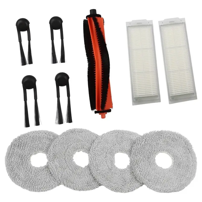[NEW!A38F】 Replacement Kit For S40 For Pro OV71GL Robot-Mop-Essential Filters& Mop Pads For Deep Cleaning