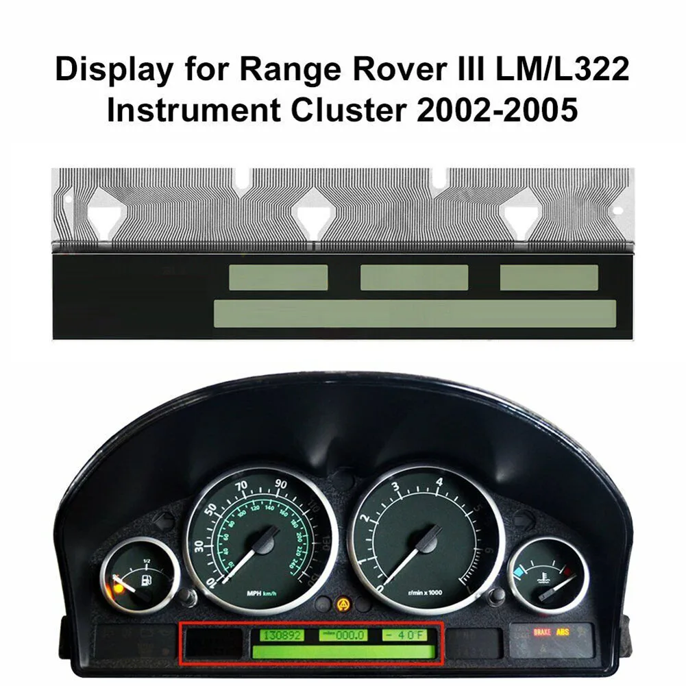 1pc LCD Display For-Range Rover III LM/L322 Instrument Cluster YAC502390PVA For-Land Rover For-Range Rover III Instrument Clust