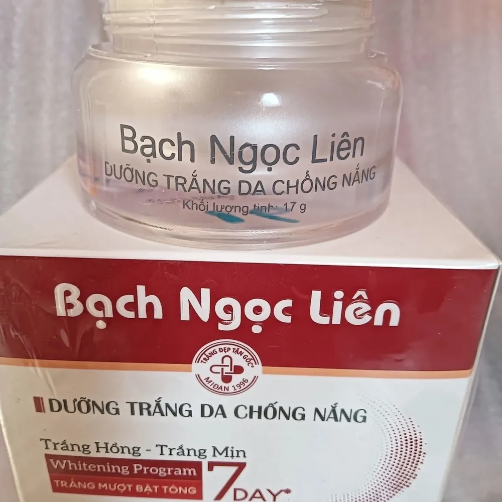 Kem bch Ngc liên h, Kem body xanh, d Haling 6in1, giúp trng da gim mm manyat da, Tm trng 2in1 in casa - corpo bianco