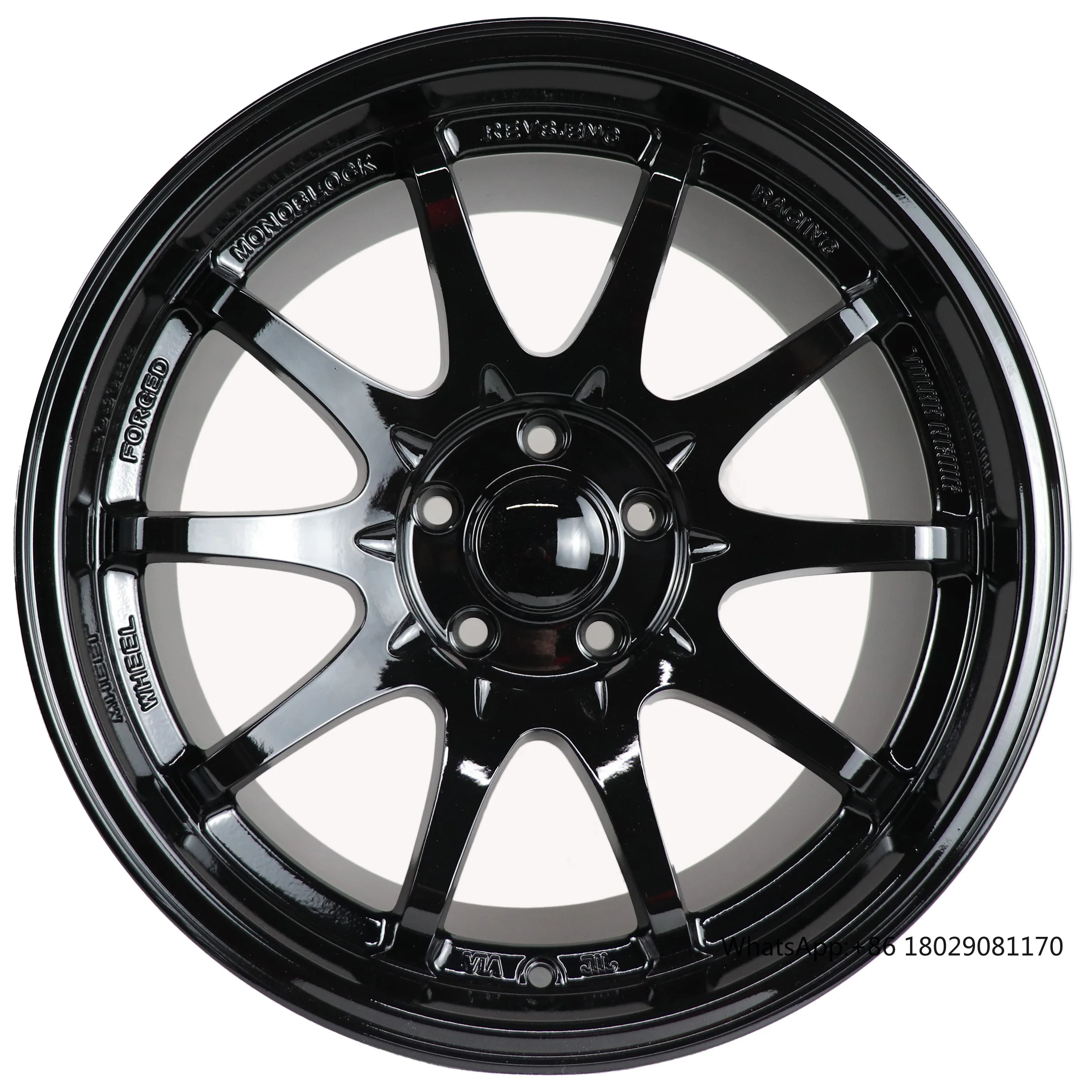 

Weiya JT030 staggered 18X9.5 18X10.5 5X114.3 6X139.7 black cast wheels for sport cars