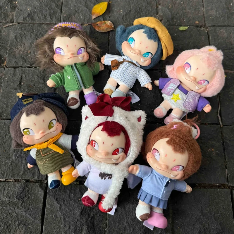 

Ninnic Wild Free Series, плюшевая виниловая кукла, слепая коробка, милая коробка-сюрприз, детский индивидуальный подарок на день рождения, загадочный кулон, брелок, игрушка