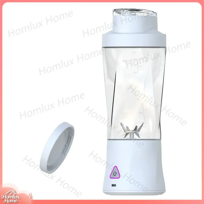 Portable Blender 700ml USB Rechargeable Mini Juicer Cup 6 Blades Fruit Smoothie Maker Personal Travel Sports Juice