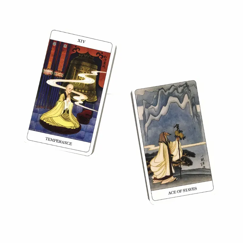 Hot sale: The Chinese Tarot Oracle Card For Entertainment Fate Prophecy Divination Family Party Tarot 78 Card Deck PDF Guide