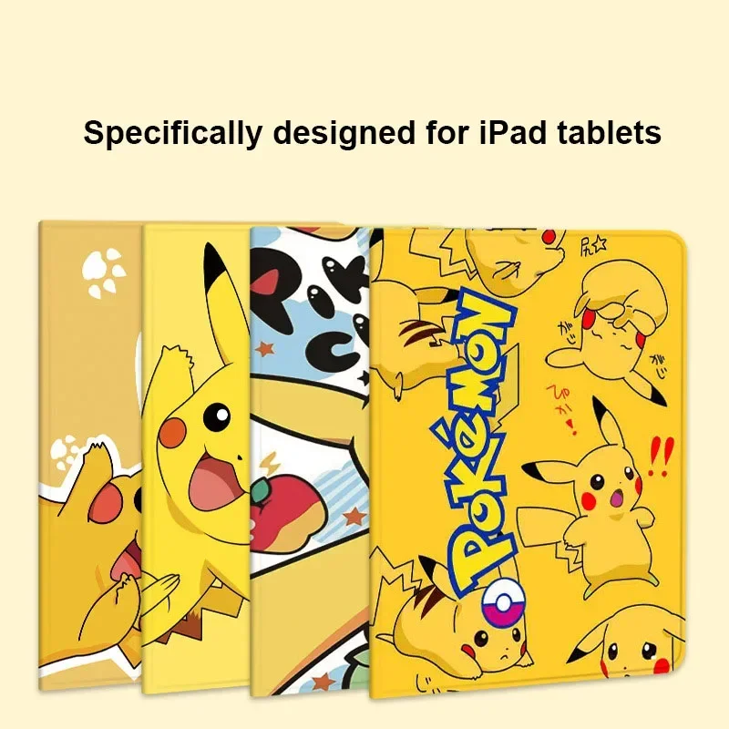 

Pokemon Pikachu For iPad 10.2 8th 2018 2017 9.7 Case For Pro 11 iPad Air 5 Mini 4 5 6 Air 4 iPad 10th 10.9 2022 9th 12.9 Cover