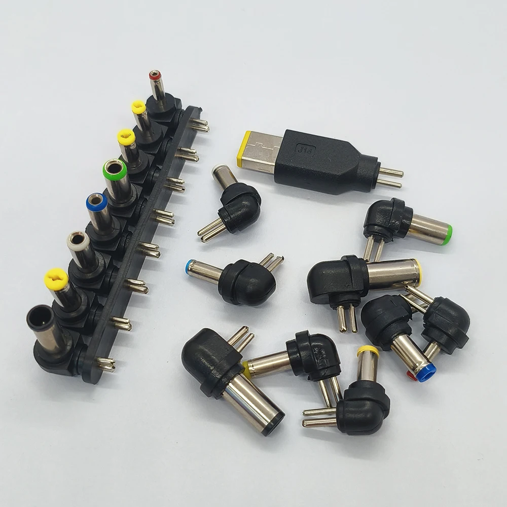 10 Stück DC-Stromadapter-Stecker DC-Buchse Konverter Großer und Kleiner 2-Pin-Ladestecker für HP DELL IBM Laptop-Stromanschluss – Detail 6