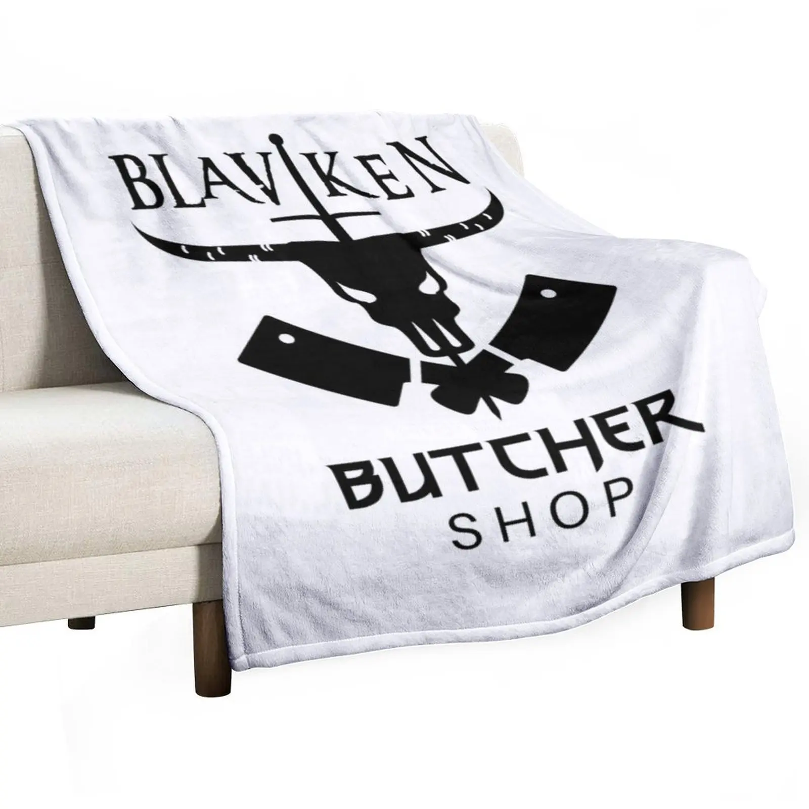 The Butcher Shop Throw Blanket Furrys Decorative Beds Weighted Blankets