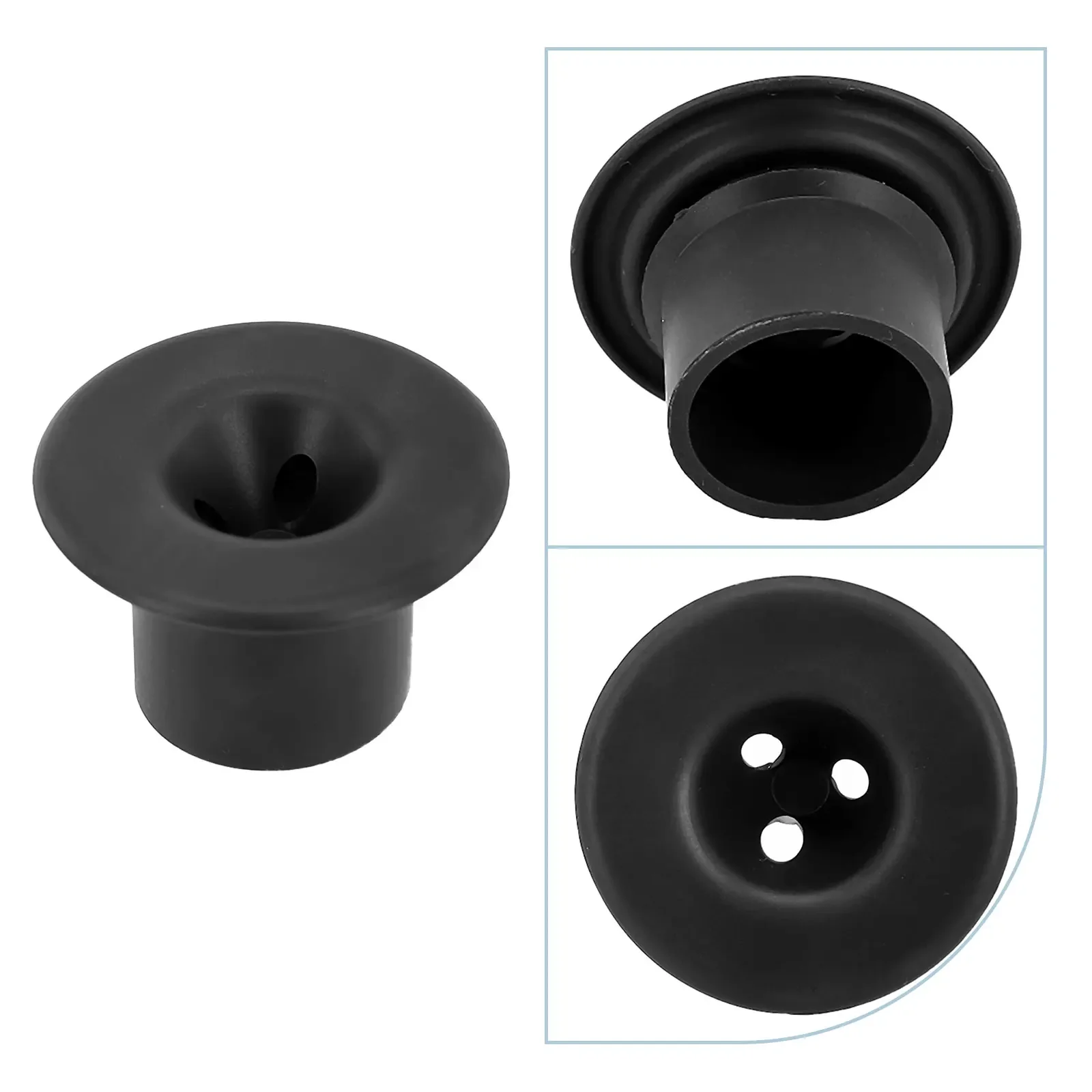 For Mercedes For Benz W126 R107 W116 W123 W124 W140 1x Rubber Grommet A1079972781 Replace Black Car Accessories