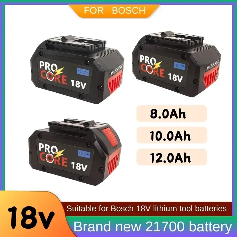 

For BOSCH Professional 18V 21700 Battery ProCORE 18V Li-ion Replacement for BAT609 BAT618 with bms