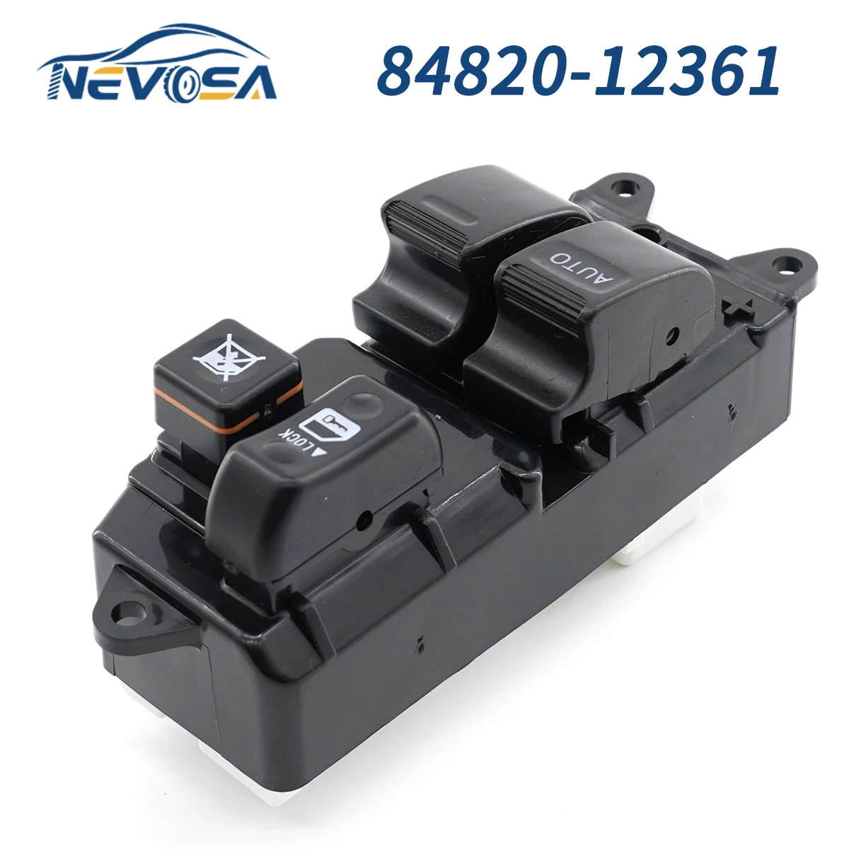 NEVOSA 84820-12361 84820-12450 8482012361 84820-52090 Electric Power Window Master Switch For Toyota Corolla E11 1997-2002