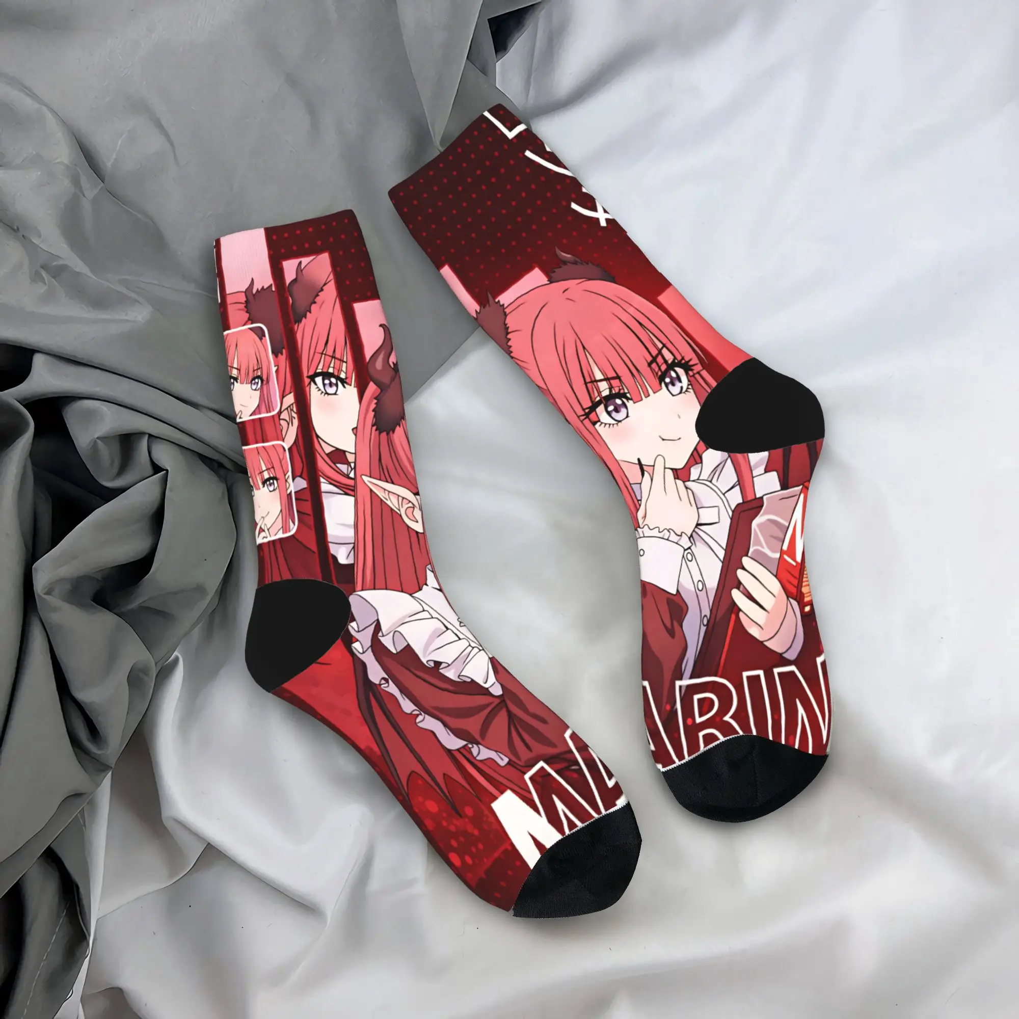 Marin Kitagawa Socks Japan Anime  Printed Stockings Anti Bacterial Men Socks Quality Autumn Funny Outdoor Sports Socks