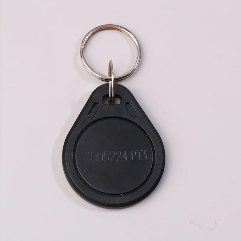 10PCS EM4100 TK4100 125khz ID Keychain Read Only Proximity Keyfobs Tag  Smart Secure Door Entry Access Control ID Keychain